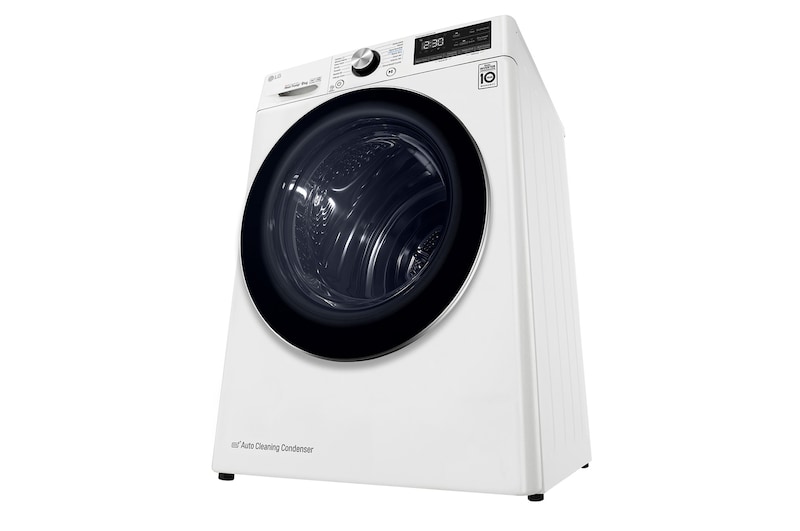 LG Offerta Kit Esclusivo: Lavatrice 10kg AI DD™ 1400 giri, Autodosaggio, Lavaggio a vapore + Asciugatrice 9kg Pompa di calore DUAL Inverter Eco Hybrid, Condensatore autopulente, F4R3710NSWW.RC90V9